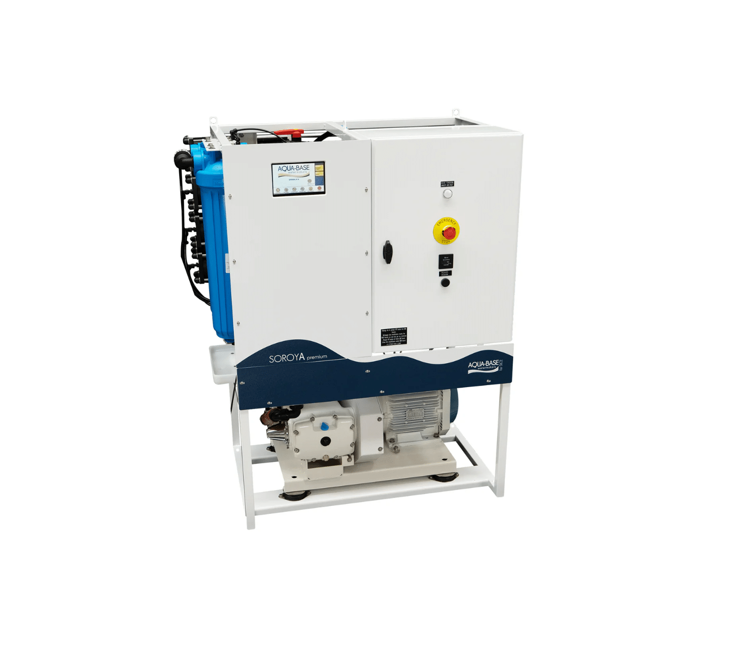 SOROYA Premium delivers freshwater production from 625L to 1600L per hour.